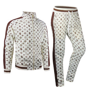 Ensemble à capuche à manches longues pour hommes, tenue de sport pour hommes, tenue de voyage, jogging décontracté pour hommes, ensemble de sport en tissu léger - Product Image 1