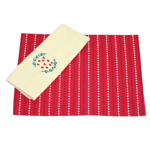 Serviette de cuisine promotionnelle en coton Serviette de cuisine brodée au prix le plus bas Fournisseur en Inde - Product Image 5