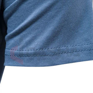 Camisetas de algodón transpirable para hombre de verano 2025, camisetas informales de manga corta con cuello redondo de Color sólido, camisetas deportivas de punto sueltas - Product Image 4