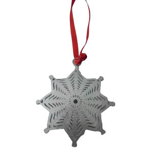 Cœur décoratif antique en métal gris suspendu pour décoration murale, artisanat en gros - Product Image 4