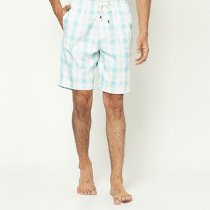 Pantalones cortos cómodos de tela de algodón para hombre, fáciles de usar, transpirables, ecológicos, con estampado para hombre - Product Image 1