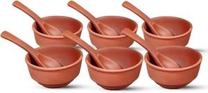 Tazón marrón redondo de terracota ecológico para horno de sopa y lavavajillas seguro a granel al por mayor del fabricante de la India - Product Image 4