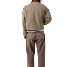 แจ็กเก็ตผ้าแคนวาสสำหรับผู้ชายแจ็กเก็ตการออกแบบวินเทจสั่งทำขนาดใหญ่พิเศษดีไซน์ตามสั่ง - Product Image 6