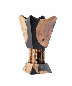 Brûleur d'encens indien en bois de qualité supérieure, écologique, au design attrayant, taille personnalisable et usage religieux - Product Image 3