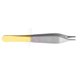 Pinzas Adson de Alta Calidad, Punta Fina de 4.5, Pinzas Quirúrgicas Manuales de Acero Inoxidable, Certificadas por MOL para Uso Médico - Product Image 6