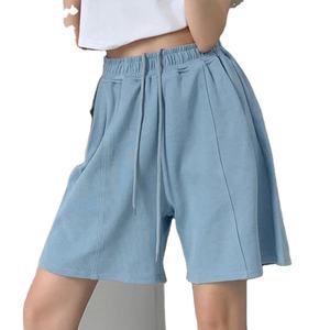 Shorts Casuales Transpirables de Diseño Informal, Shorts de Primera Calidad al por Mayor para Mujer, 100% Algodón, Shorts Elegantes para Mujer - Product Image 3