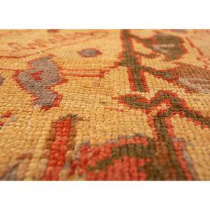 Tapis en laine noué à la main Aalam Gold Paem-256 9x12 rectangulaire à motif médaillon puzzle pour salon, entrée et couloir - Product Image 3
