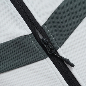 เสื้อแจ็กเก็ตออกกำลังกายผู้ชายปกตั้งบนถนนสูงระบายอากาศได้แบบแห้งเร็วลายตัวอักษรกระเป๋าคู่ - Product Image 5