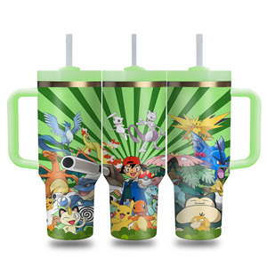 Coffret cadeau personnalisé en gros, ensemble de <span class=keywords><strong>chauffe</strong></span>-tasses isothermes en acier inoxydable à double paroi avec personnage de dessin animé co-marqué - Product Image 4