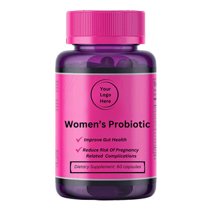 Cápsulas Probióticas para Mujeres One Solution LLC, Polisacárido Marino, 60 por Frasco, 2 Cápsulas de Dosis Diaria, Suplemento Dietético Premium para Adultos - Product Image 1