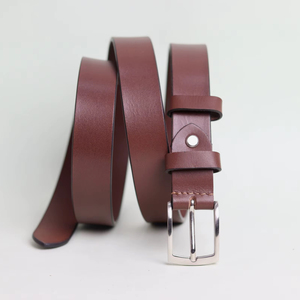 Cinturón de Cuero Vacuno Suave para Mujer, Estilo Casual, Hebilla de Aleación, para Jeans, Venta al Por Mayor - Product Image 2