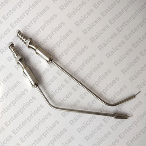 Kit de tubes d'aspiration Frazier professionnels en acier inoxydable, best-seller, à alimentation manuelle, instrument de haute qualité certifié CE - Product Image 2