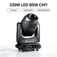 Projecteur LED BSW 330W à mouvement de tête, avec CMY CTO, mini, haute luminosité, DMX512, IP20, pour événements, mariages et location