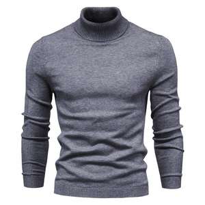 <b>Men</b> <b>Turtleneck</b> <b>Sweater</b> Smart Casual Wear Soft Warm Pullover Lightweight Stylish Trendy Elegant 100% Cotton - Product Image 1