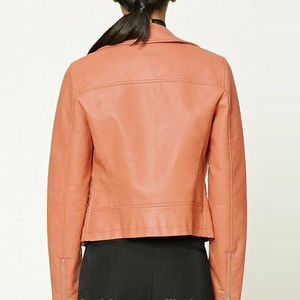 Meilleure vente veste en cuir pour femmes de qualité supérieure haute qualité respirant confort hiver tissé dames veste fermeture éclair mode extérieure - Product Image 6