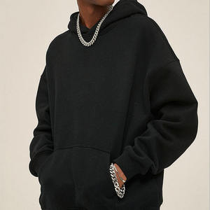 2026 Custom Heavyweight Oversize Cotton Street <b>Hoodie</b> for <b>Men</b> Drop Shoulder Pullover with Printed Pattern High Quality Clothing - Product Image 4