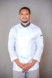 <b>Chef</b> Uniforms Jacket Shirt <b>Tops</b> Woven Restaurant Polyester Cotton Fabric Kitchen <b>Chef</b> Coat Hotel Uniform Jacket - Product Image 3