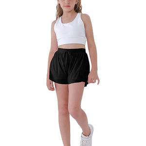 Femmes cordon taille haute confortable décontracté course Gym Yoga Shorts coton sweat Shorts avec poches - Product Image 4