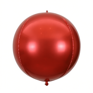 Palloncino Foil Sfera Rossa Party Love 56cm 22in per Decorazioni Festa - Product Image 1