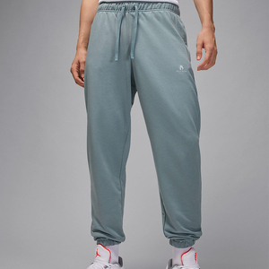 Pantalon de survêtement en éponge française ample personnalisé pour hommes, pantalon de survêtement baggy jogging brodé décontracté, jambe droite évasée en coton - Product Image 1