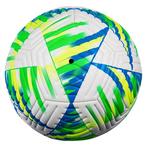 Haute demande Meilleur design Ballon de football de haute qualité Offre Spéciale cuir Matériau avec service OEM élevé Tendance des prix économiques - Product Image 3