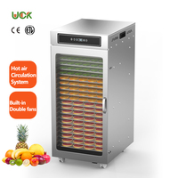 Déshydrateur alimentaire industriel électrique en acier inoxydable à 20 plateaux, four de séchage pour fruits, légumes, viande séchée, pour usage commercial et domestique