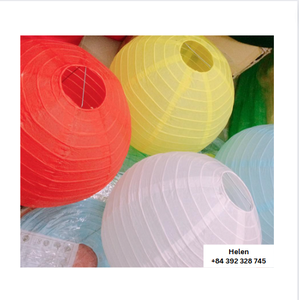 โคมไฟกระดาษสีสัน2024โคมไฟทนต่อสภาพอากาศมีหลายขนาดและหลายสีสำหรับแขวนตกแต่งกลางแจ้ง - Product Image 3