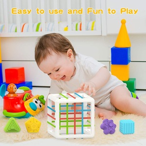 2025 <b>Toys</b> Plastic Wholesale <b>Baby</b> Rattles <b>Toys</b> for 3+ Year Old Boys Montessori Unisex Plastic Cube Kids <b>Toy</b> Lap Top Plastic - Product Image 4