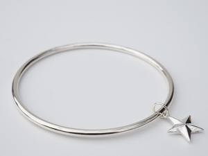 Brazaletes de Joyería de Moda de Lujo Unisex con Cinco Estrellas Geométricas, Plata 925, Chapado en Oro Clásico/Oro Rosa, Certificado para Bailes de Graduación - Product Image 5
