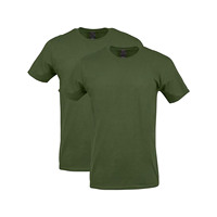 Nueva Camiseta de algodón informal de manga corta de verano de alta calidad para hombre, camisetas de media manga lisas de Algodón 100% con logotipo personalizado