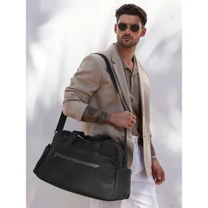 Bolsa de Lona Sostenible Airside Weekender, Bolsas Deportivas Promocionales con Cordón para Merchandising - Product Image 2