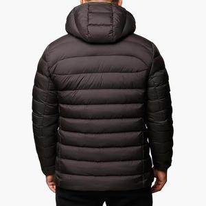 Ventes en gros de manteaux d'hiver pour hommes à capuche légers et imperméables avec logo personnalisé surdimensionné - Product Image 2