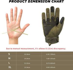 2025-2026 Gants tactiques Mil-Spec à écran tactile extérieur en microfibre - Product Image 6
