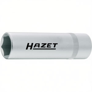 Llave de vaso hexagonal métrica larga Hazet de 1/4'' y 6 puntas con perfil de tracción - Product Image 2