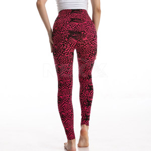 Leggings de Yoga Elásticos de Primera Calidad al por Mayor para Mujer, Ropa Deportiva de Alta Calidad, Diseño Sólido, Elásticos en Cuatro Direcciones, Absorben el Sudor - Product Image 4