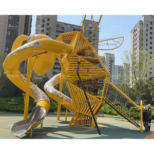 Gran <span class=keywords><strong>abejorro</strong></span> al aire libre equipo <span class=keywords><strong>de</strong></span> entretenimiento toboganes niños Juego al Aire Libre Parque <span class=keywords><strong>de</strong></span> Atracciones instalaciones - Product Image 6