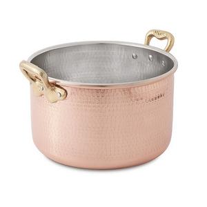 Handmade Copper Cooking <b>Pot</b> With Brass Handle Premium Quality Round Shape Food Cooking <b>Pot</b> At Affordable Price - Product Image 6