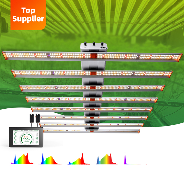 Dimmable Commercial Indoor Plant 700W 1000W Led Grow Light Full Spectrum Uv/Ir Led Grow Light Bar With Controller
