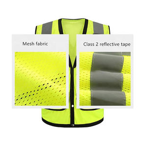 เสื้อกั๊กนิรภัยมีหลายกระเป๋าเสื้อกั๊กเสื้อกั๊กเสื้อกั๊กนิรภัยมองเห็นได้ชัดเจน - Product Image 3