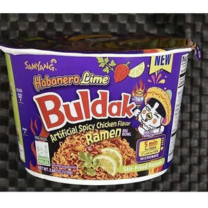 Ramen Picante Samyang en Vaso, Sabor Habanero y Lima, 105g, Calidad Superior, Fideos Coreanos Picantes, Último Precio Competitivo - Product Image 5