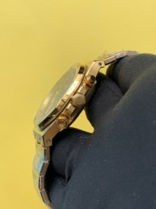 Reloj de pulsera analógico automático mecánico de acero inoxidable con esfera indexada de 41mm a la moda para hombre a precio mayorista - Product Image 3