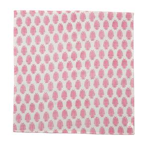 Ridhi 2025คอลเล็คชั่นผ้าเช็ดปากสี่เหลี่ยมผ้าฝ้ายพิมพ์ลายใบไม้แบบแฮนด์เมดอุปกรณ์เสริมมาใหม่ - Product Image 4