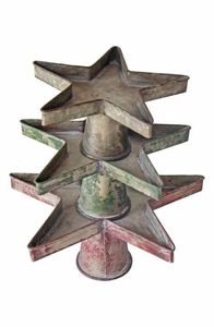 Yuletide Elegance Christmas Metal Ornament Escultura Elegante y duradera Holiday Display Piece - Product Image 2