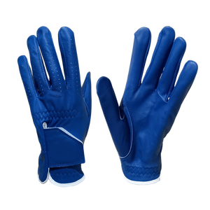 Gants de golf en cuir Cabretta de couleur personnalisée pour hommes femmes équipement de cyclisme de sport à gauche de haute qualité Logo personnalisé ouvert EOM accepté - Product Image 2