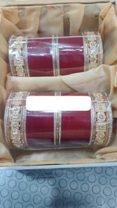 Most Selling Ethnic Bridal <b>Chura</b> Set with Matching Kalire Celebrate Your Wedding with a Traditional Look for Sale - Product Image 3