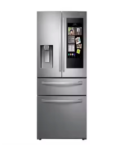 Precio al por mayor, alta calidad, 25 pies cúbicos, 4 pies, puerta francesa, acero inoxidable, eléctrico, a gas, solar, refrigeración por aire, para el hogar, hoteles, exteriores - Product Image 1