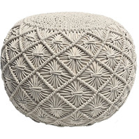 Tabourets et poufs modernes faits à la main pour la décoration de la maison, du bureau et du salon