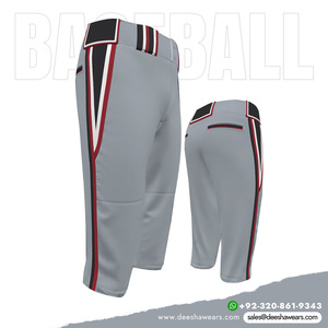 Venom Series Baseball Kniker Pantalones Diseño personalizado Durable Athletic Teamwear Deesha Wears - Product Image 2