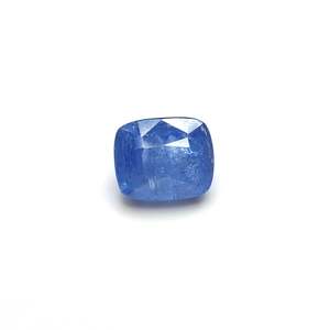 Zafiro Azul Natural Sin Calentar de 6.84 ct, Corte Cojín, Gema Suelta, Material de Ópalo y Aguamarina con Corte Radiante Ovalado, Procedente de Gemas Naturales - Product Image 1