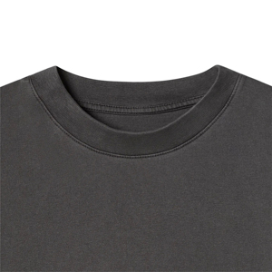 Vente en gros de t-shirts surdimensionnés décontractés à col rond pour hommes 100% coton mélangé 200g/m2 T Shirt pour hommes en coton lourd - Product Image 5